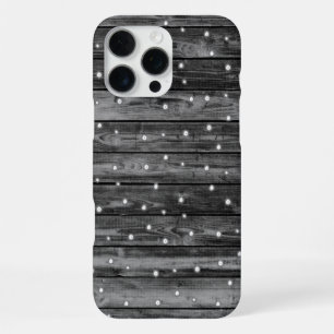 Coque iPhone 16 Pro Max Texture de grain de bois