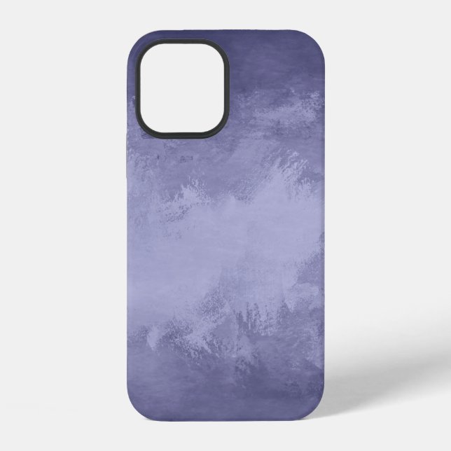 Coque iPhone Texture sélénium bleu acrylique (Verso)