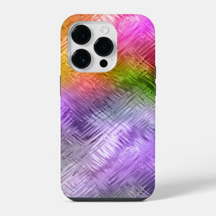 Coque Pour iPhone 14 Plus Texture Violet Ametrine Vitreux