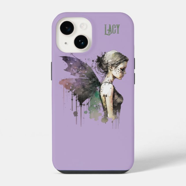 Coque iPhone Thème de rue "Fée" (Verso)