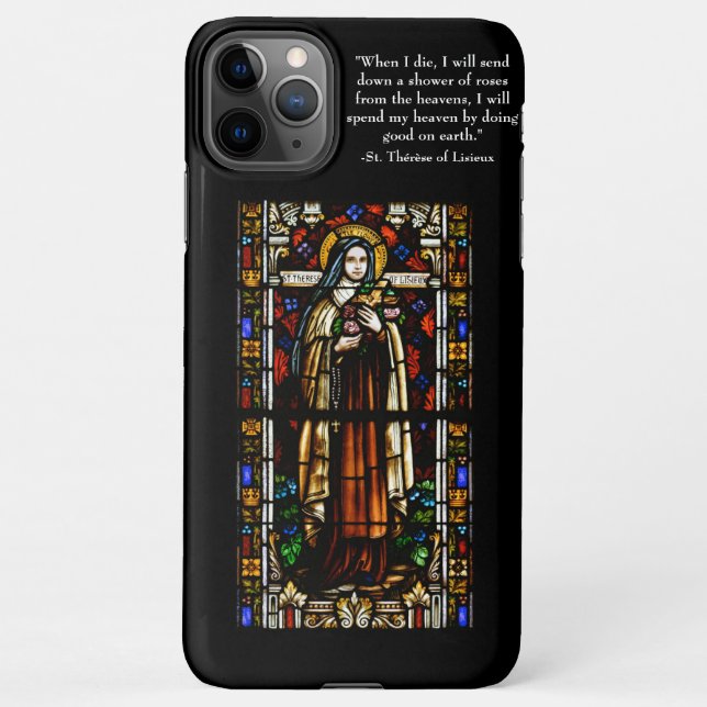 Coque iPhone Therèse de Lisieux (Dos)