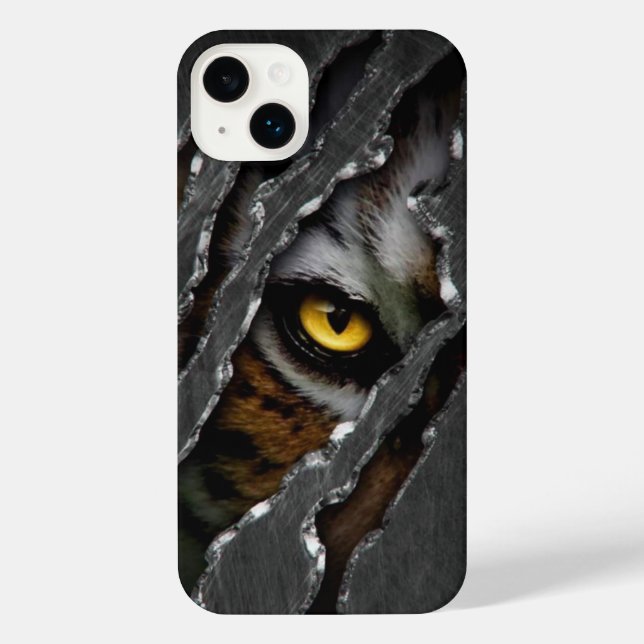Coque iPhone Tiger Eyes iPhone 14 plus Coque -coque iphone (Verso)