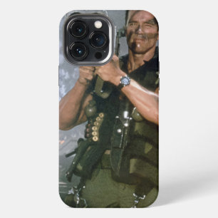 Etui iPhone 13 Pro Max Tir de fusée d'Arnold Schwarzeneger