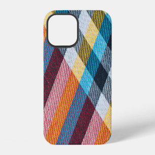 Coque iPhone 12 Tissu thaïlandais : Tissu de fermeture.