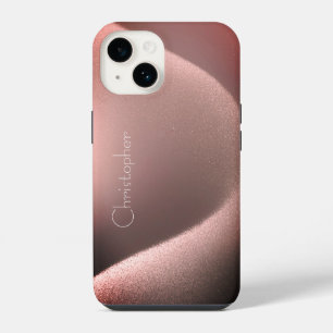 Coque Pour iPhone 14 Titane bronze acier inoxydable Imprimer iphone 15