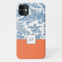 coque iphone - Toile de Jouy