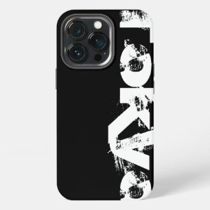 Etui iPhone 13 Pro Tokyo - Style Urbain Moderne Noir Et Blanc