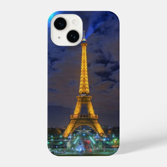 Coque iPhone Tour Eiffel (Verso)
