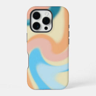 Coque iPhone 16 Pro Tourbillons Pastel