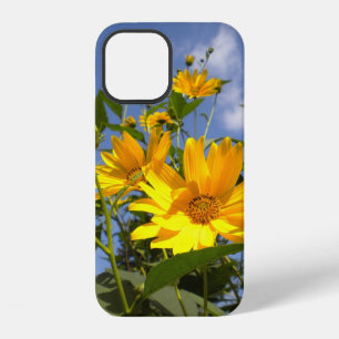 Coque iPhone 12 Tournesols dans le ciel