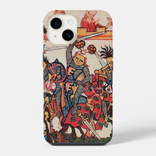 COQUE POUR iPhone 14 TOURNOI MÉDIÉVAL, COMBATTRE DES CHEVALIERS ET DES
