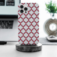 Trellis, Réseau, Quatrefeuille blanc et rouge