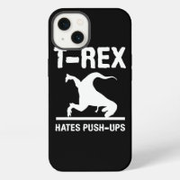 TRex Hates PushUps Drôle Dinosaur Dino Parodique