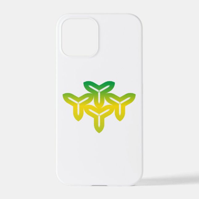 Coque iPhone Tri-lame gothique (Verso)