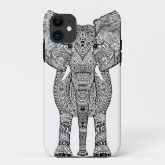 Coque iphone tribal d'éléphant