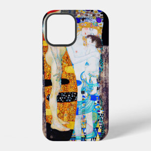 Coque iPhone 12 Trois Âges de la vie, Gustav Klimt