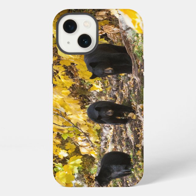 Coque iPhone Trois ours (Verso)