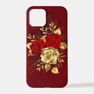 Coque iPhone 12 Pro Trois Roses de bijoux