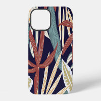 Tropical foncé : impression créative de plantes