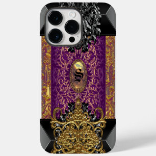 Coque Pour Pour iPhone 14 Pro Max Trudie Lola II Baroque Monogramme Classique