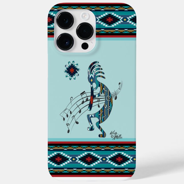 Coque iphone turquoise (Verso)