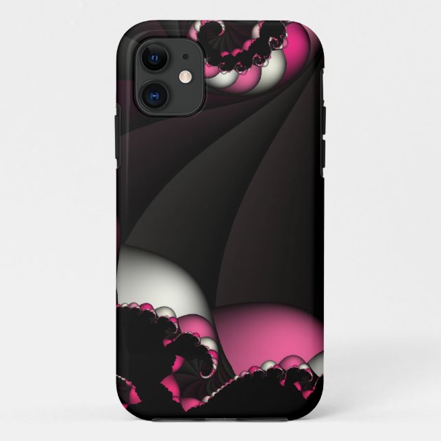 coque iphone twist rose (Dos)