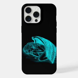 Un ange endormi en noir et vert Design