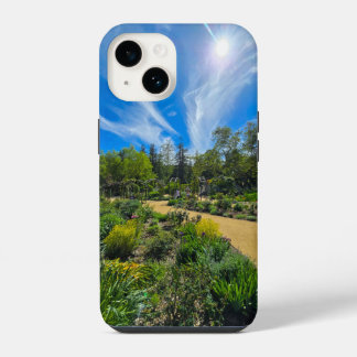 Coque Pour iPhone 14 un beau paysage printanier dans le jardin