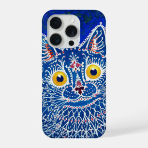Un chat dans le style gothique par Louis Wain