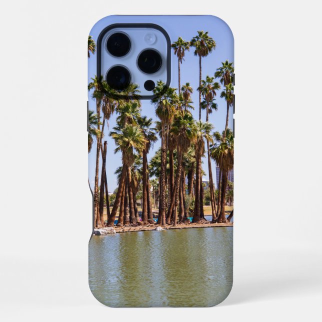 Coque iPhone un magnifique paysage printanier à Encanto Park (Verso)