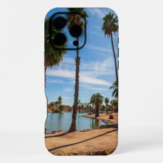 Coque iPhone 16 Pro Max un paysage magnifique à Papago Park
