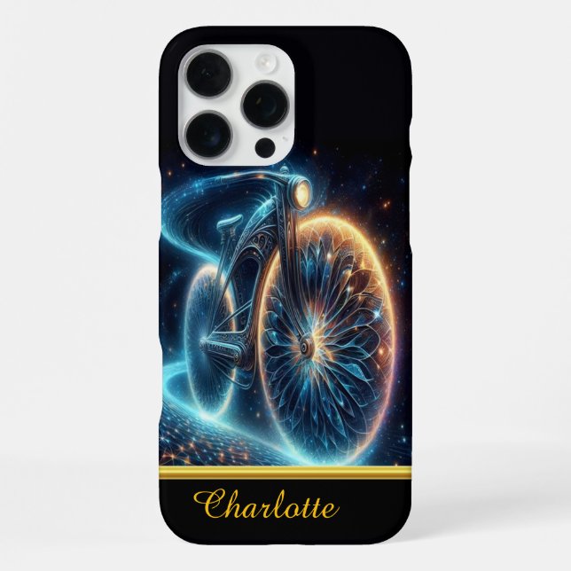 Coque iPhone Un vélo frappant de conception complexe (Verso)