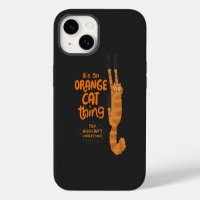 Une Chose de Chat Orange - Drôle de Chat Tabby Sus