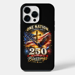 Coque Pour Pour iPhone 14 Pro Max Une nation sous Dieu 250 ans 250e anniversaire