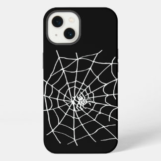 Etui iPhone 13 Une toile d'araignée avec une araignée
