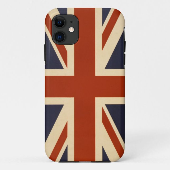 coque iphone Union Jack (Dos)