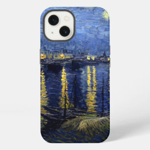 Etui iPhone 13 Van Gogh Nuit étoilée sur Rhône