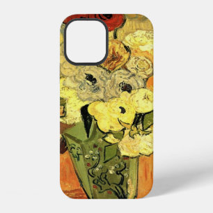 Coque iPhone 12 Vase japonais, Roses, Anémones par Vincent van Gog
