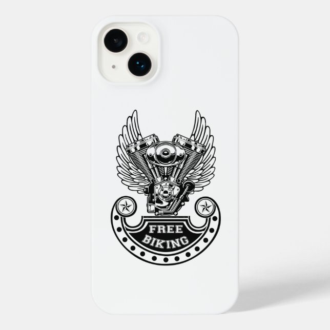 Coque iPhone vélo gratuit (Verso)