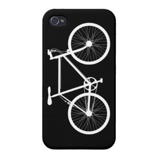 Coque iPhone 4 Et 4S Vélo noir et blanc