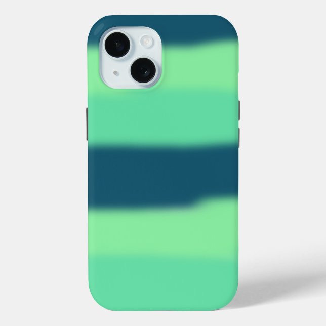 Coque iphone vert dégradé (Verso)