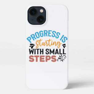 Etui iPhone 13 Vibes positives   Devis motivationnel