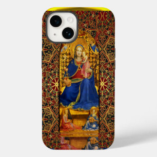 Coque Pour iPhone 14 VIERGE AVEC ENFANT ET ANGES par Fra Angelico
