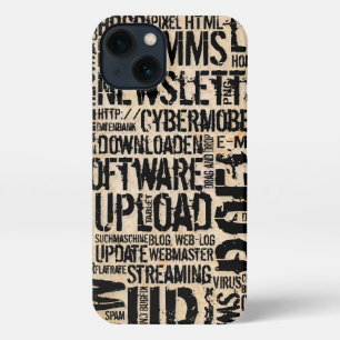 Etui iPhone 13 vintage