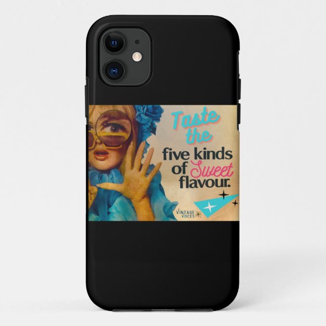 coque iphone vintage Voices (Dos)