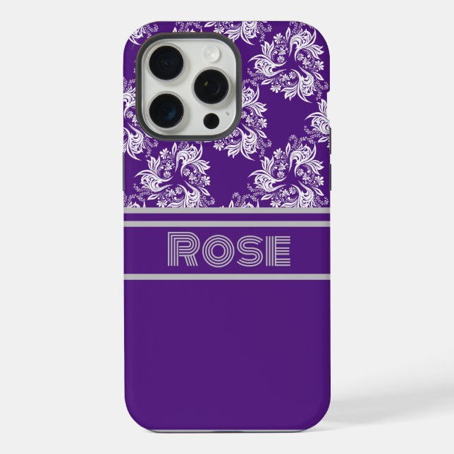 Coque iPhone Violet (Verso)