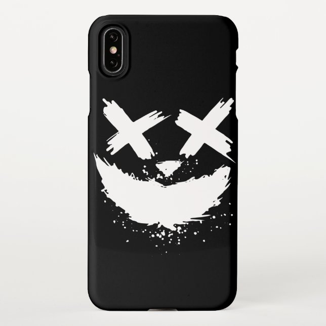 Coque iPhone Visage Spock Horreur Halloween Nuit (Dos)