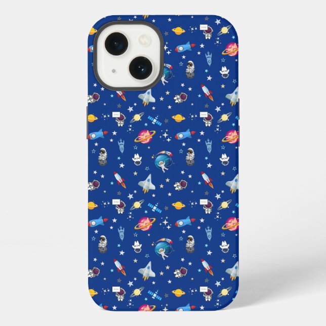 Coque iPhone Voyage spatial (Verso)