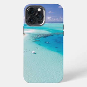 Etui iPhone 13 Pro Max Vue aérienne de la plage