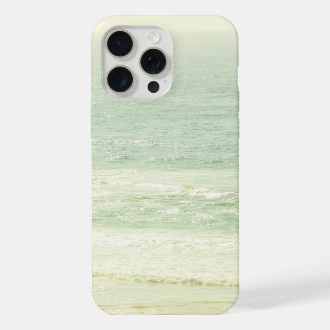 Coque iPhone Vue sur la mer (Verso)